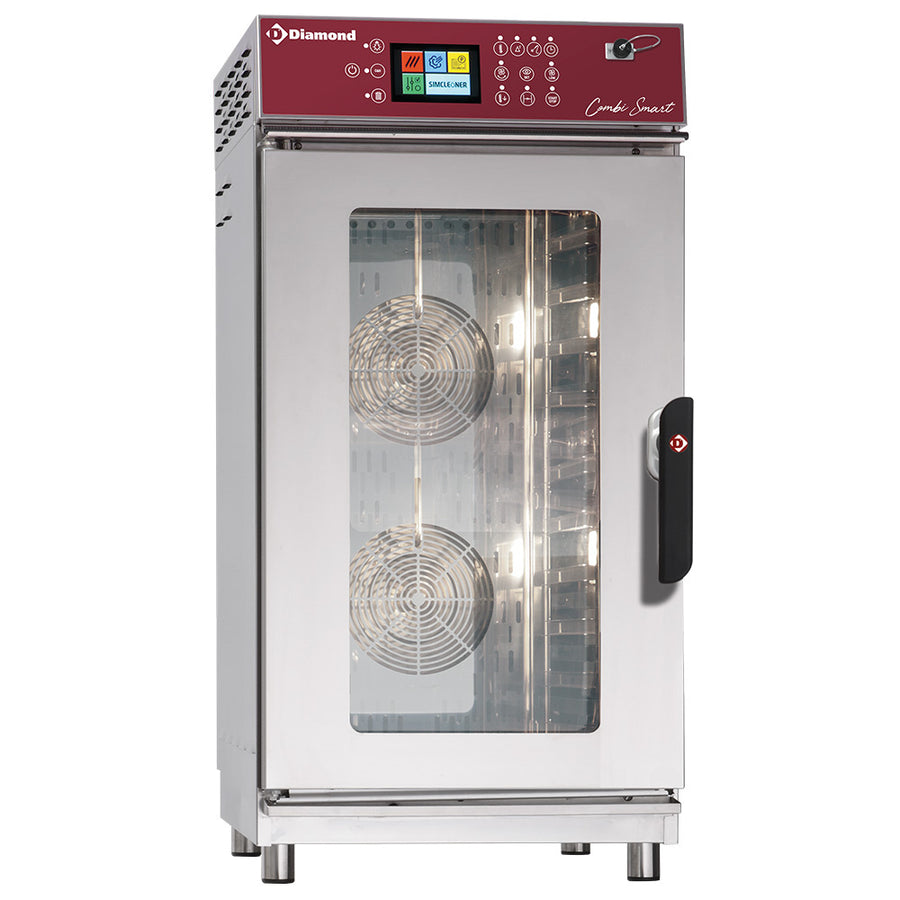 Four vapeur/convection électrique, 11x GN1/1 Touch Screen  + Auto-Cleaning