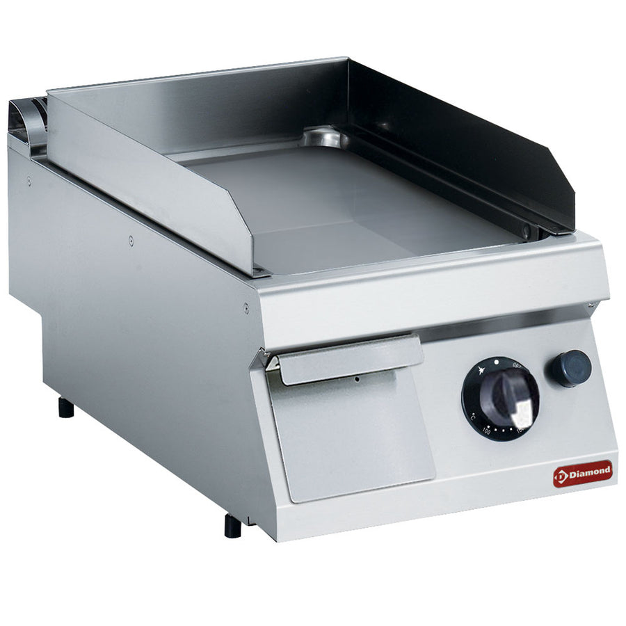 Plaque de cuisson gaz, lisse au chrome dur -TOP-