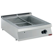 Bain-marie gaz, 8 GN 1/3 h150 mm -TOP-