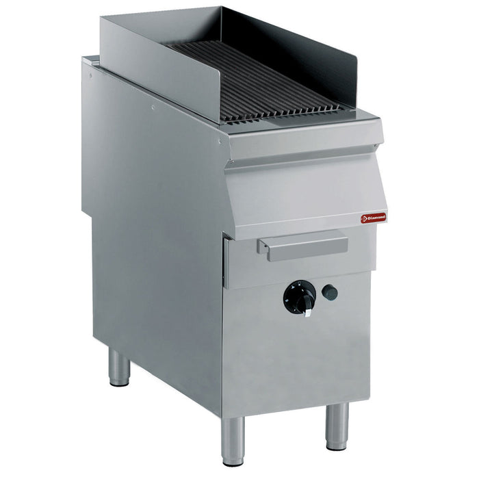 Grille vapeur en fonte Diamond sur piétement, utensile de cuisson pour cuire à la vapeur de façon pratique.