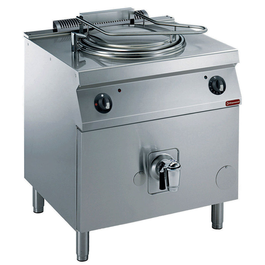Marmite gaz 100 litres, chauffage direct, sur meuble