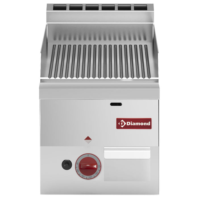 Plaque de cuisson gaz, surface nervurée -Top-