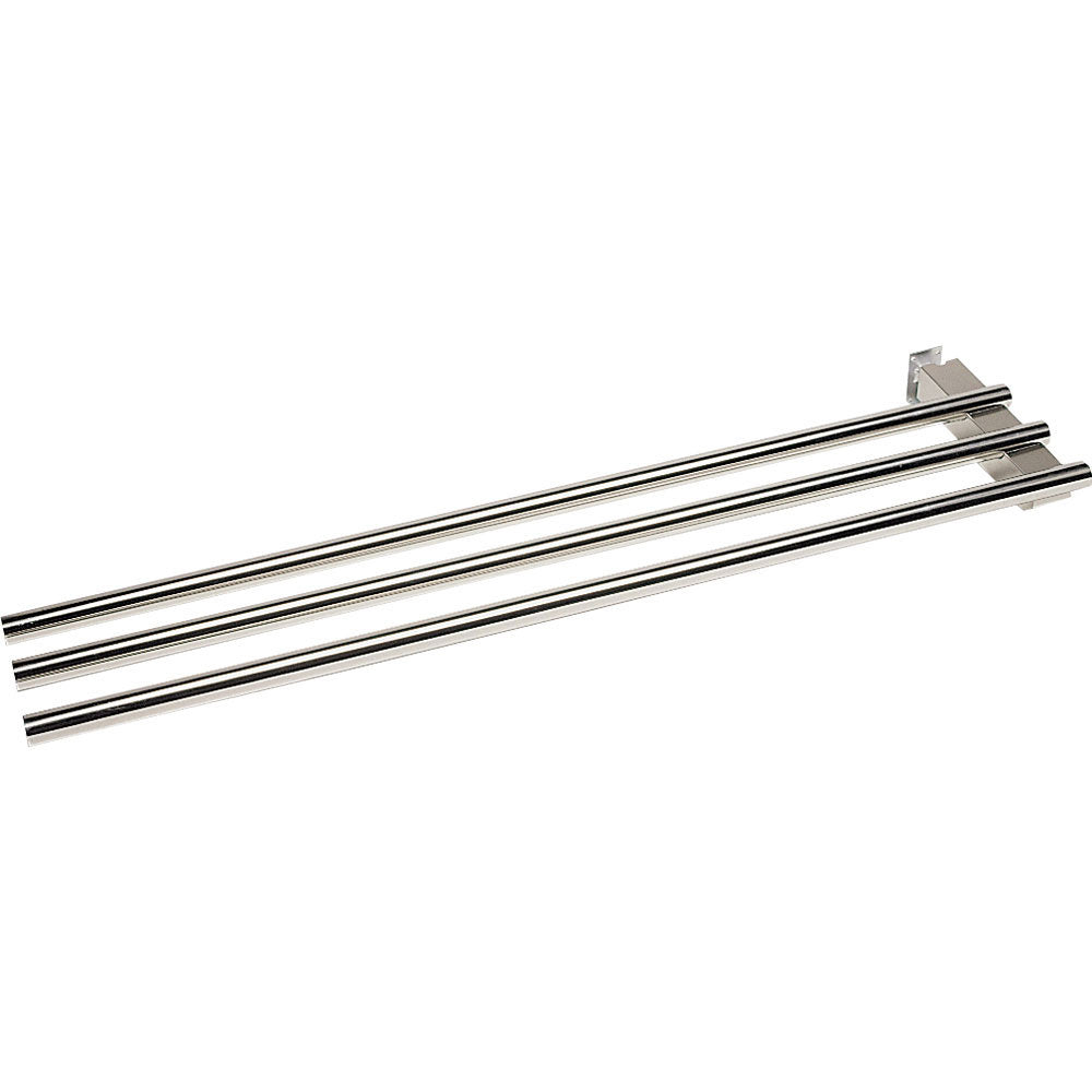 Rampe à plateaux tubulaire d'angle 45° interne droite Diamond, accessoire pour installation de structures métalliques.