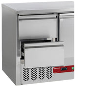Kit bloc tiroirs (1/2 + 1/2 h100), pour SA...