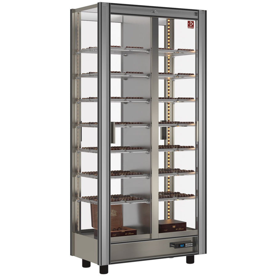 Vitrine réfrigérée chocolat Lt. 530 - Traversant - Modulable
