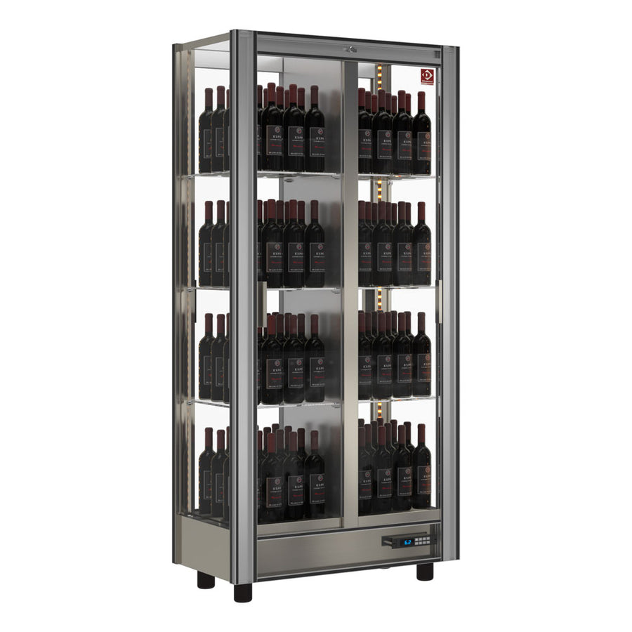 Vitrine réfrigérée à vins Lt. 530 - Traversant - Modulable