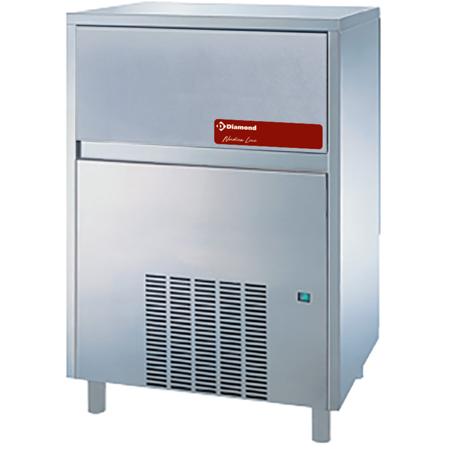 Machine à glaçons plats 105 kg, avec réserve - EAU