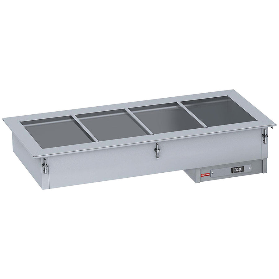 Elément bain-marie 4 GN 1/1 - à sec - statique