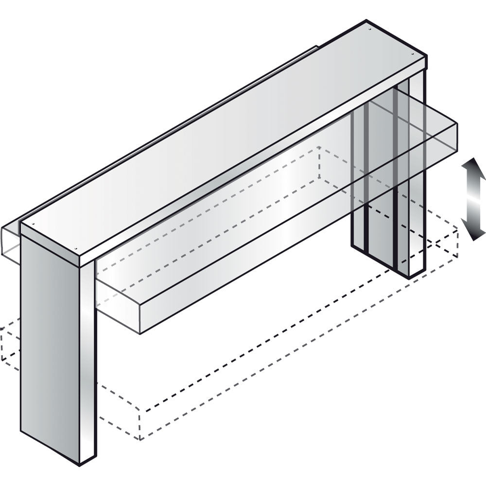 Superstructure avec coupole Diamond pour remontée automatique, accessoire et option pour modèles de construction.