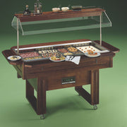 Buffet vitrocéramique capacité 4 GN 1/1