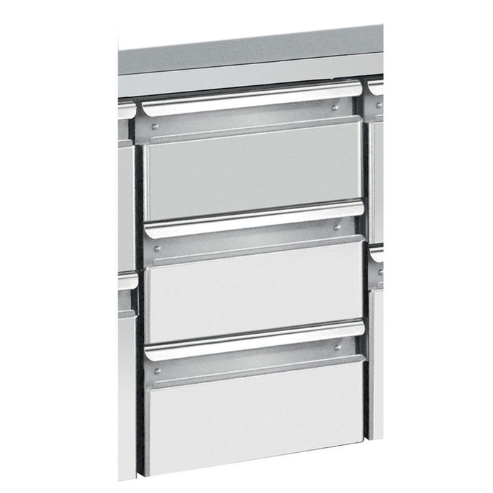 Kit bloc 3 tiroirs (1/3+1/3+1/3 h100), pour TG&TS...