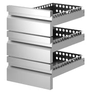 Option: Kit bloc 3 tiroirs 1/3+1/3+1/3