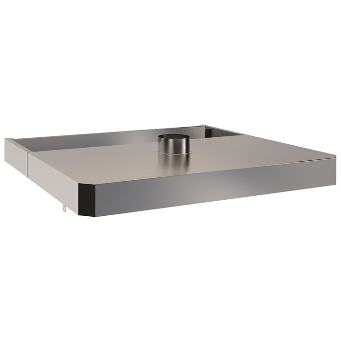Hotte avec moteur (421 M3/h), fours "Extra - large"  09L - 18L