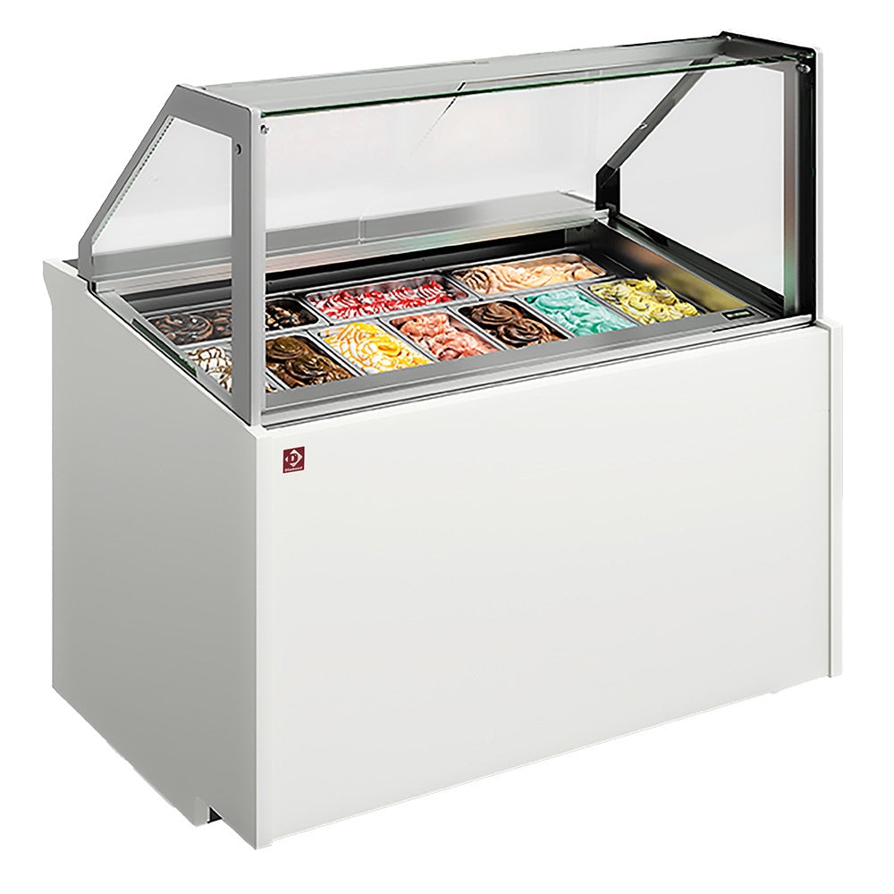 Comptoir à crème glacée 13 bacs inox (360x165)