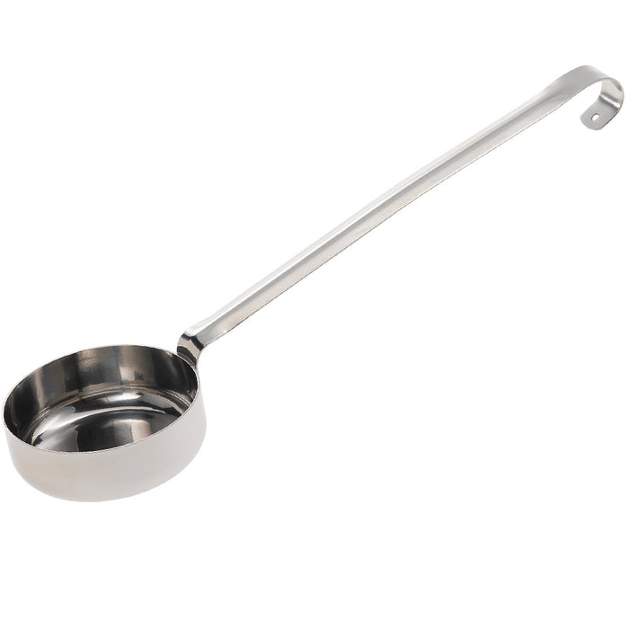 Louche en acier inox, fond plat 170 gr