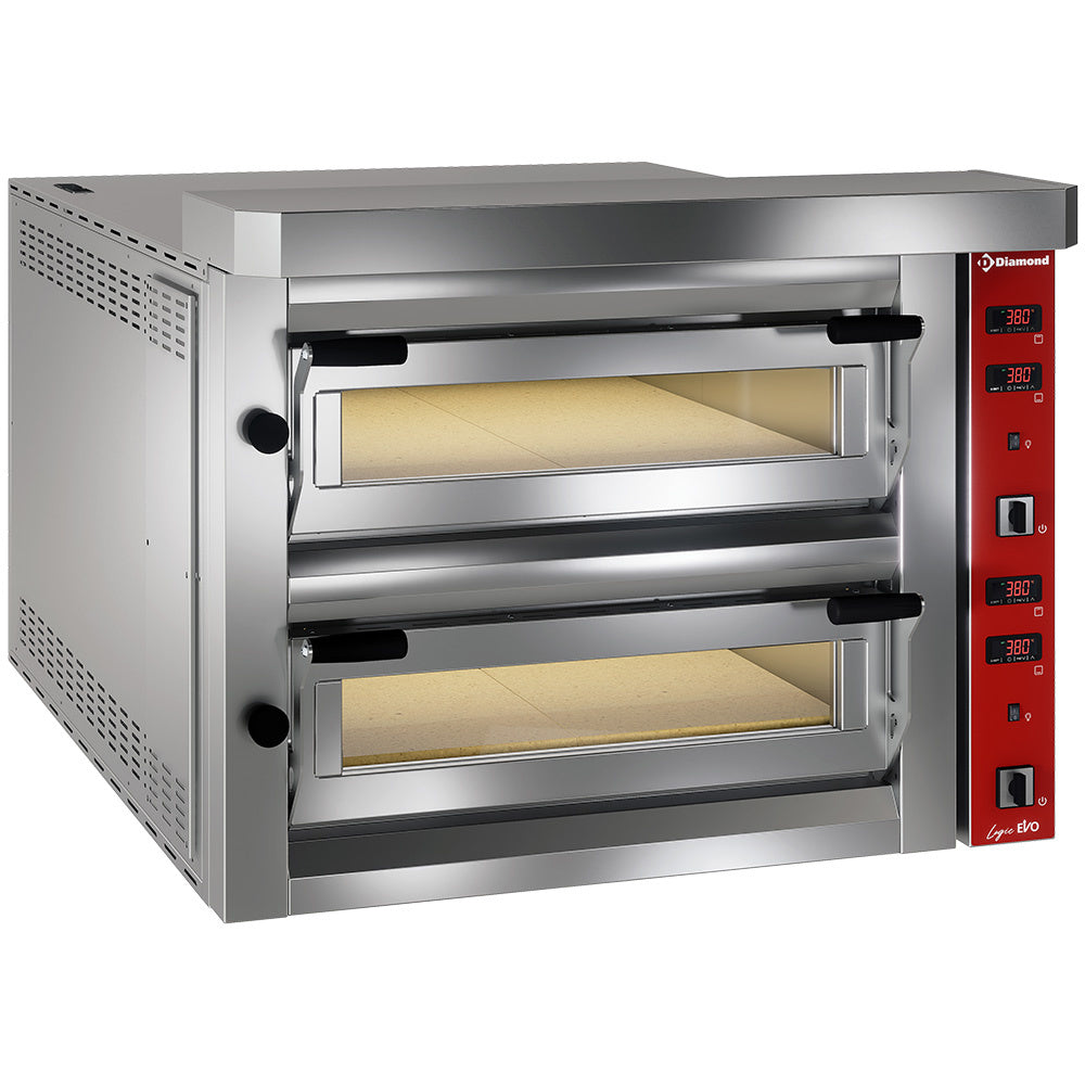 Four électrique à pizzas, 2x 6 pizzas