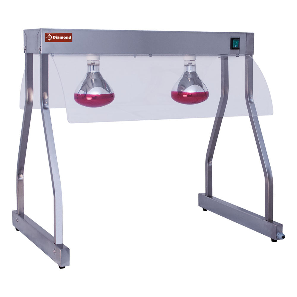 Pont chauffant, lampes infrarouges (2x 250 W)