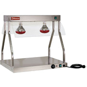 Pont et top chauffants, lampes infrarouges (2x 250 W)