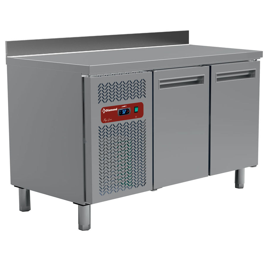 Table frigorifique, ventilée, 2 portes GN 1/1 (260 Lit.)
