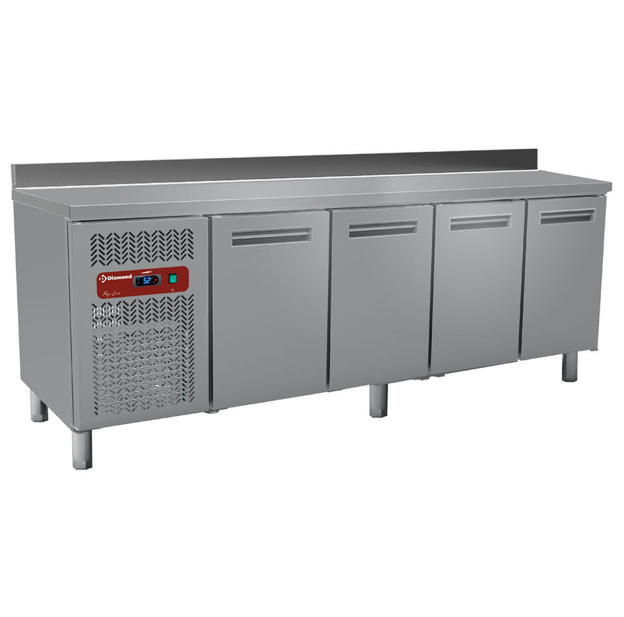 Table frigorifique, ventilée, 4 portes GN 1/1 (550 Lit.)