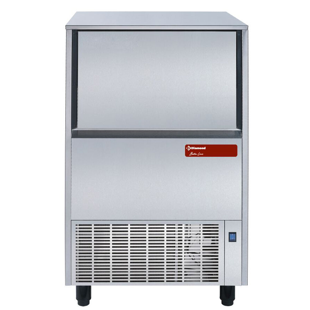 Machine à glaçons creux 55 kg avec réserve 30 kg