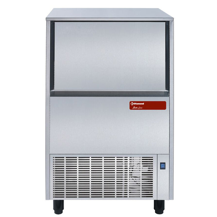 Machine à glaçons creux 55 kg avec réserve 30 kg