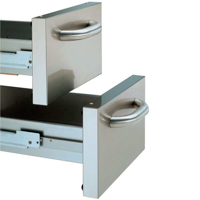2 tiroirs pour soubassement mod. 400 mm