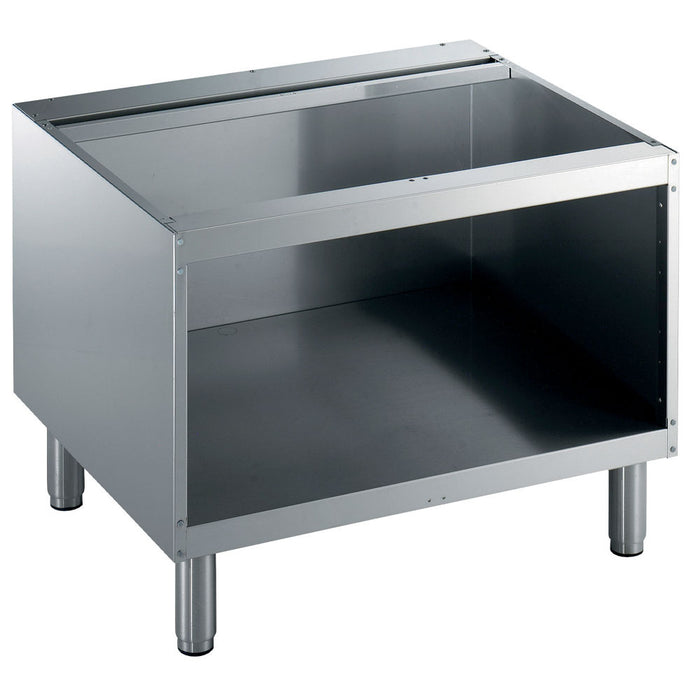 Soubassement ouvert, 800 mm, inox AISI 304