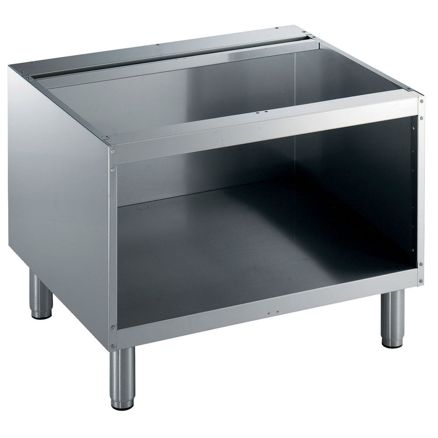 Soubassement ouvert, 800 mm, inox AISI 304