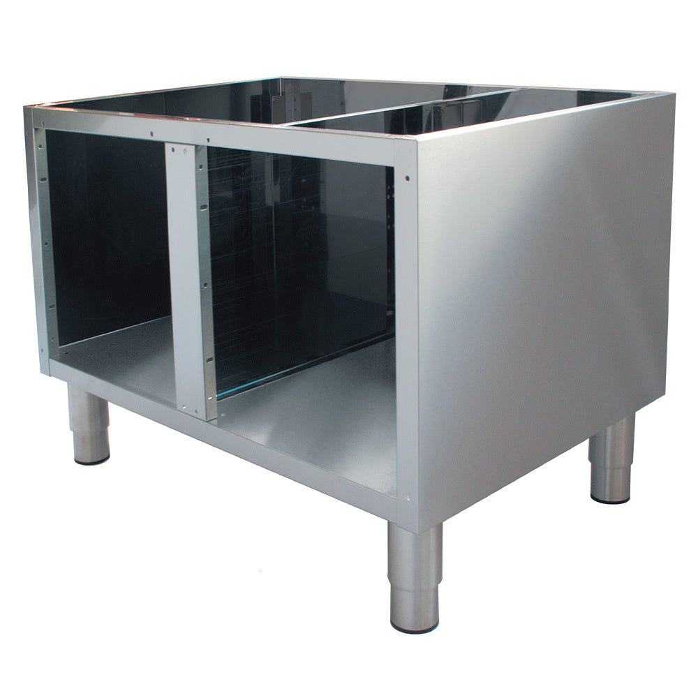 Soubassement ouvert en acier inox AISI 304