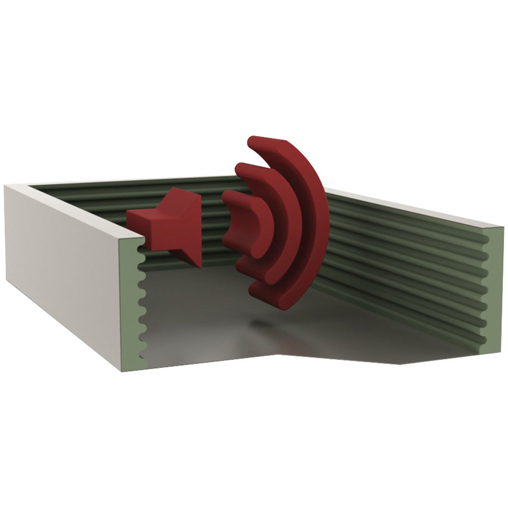 Option: Isolation acoustique zone compresseur