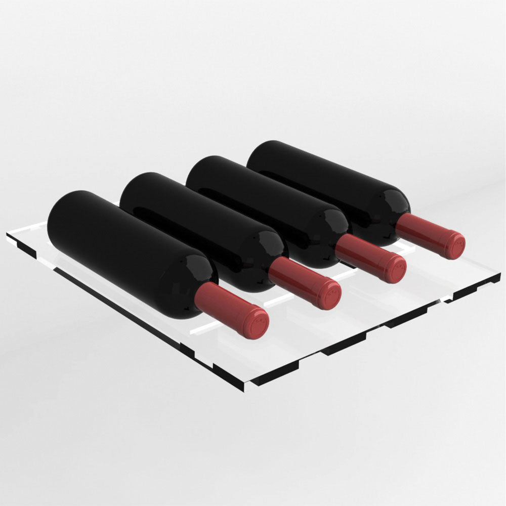 Tablette en plexiglas de la marque Diamond avec supports de montage pour réfrigération.