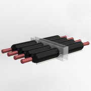 Kit de 12 tiges en aluminium (3 niveaux)