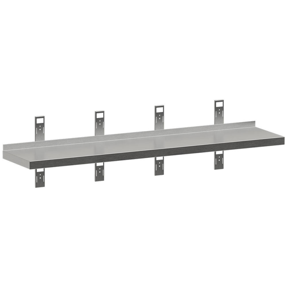 Étagère murale, 4 consoles et 4 crémaillères