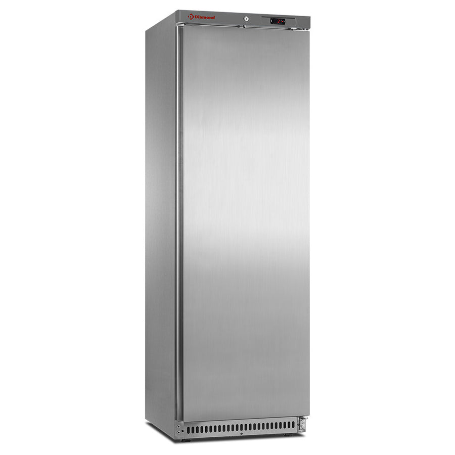 Armoire frigorifique, ventilée, 400 litres. acier inox