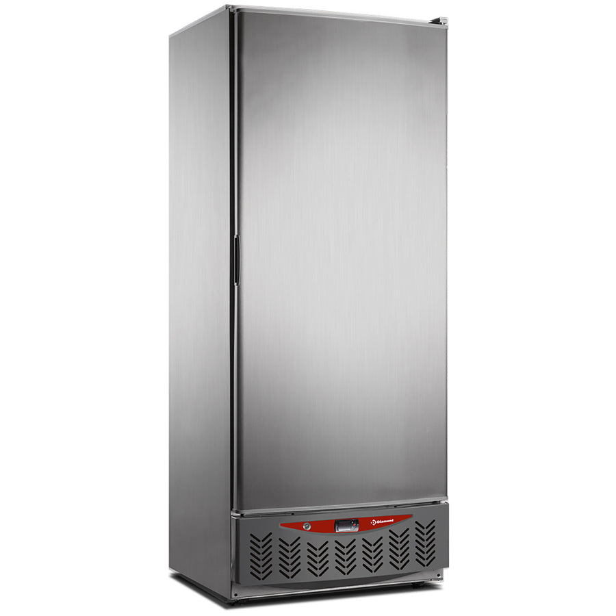 Frigo ventilé, 525 litres, GN2/1+600x400, inox