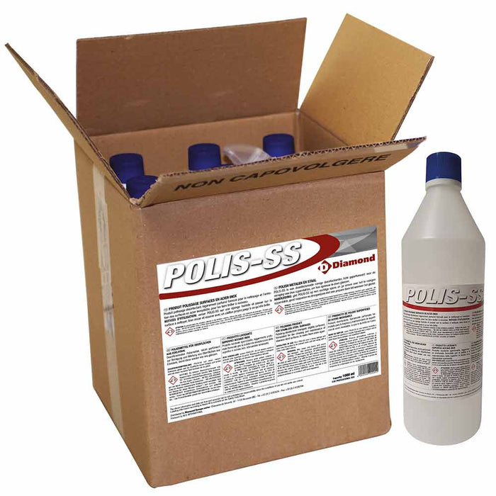 Polissage de surface en acier inoxydable par Diamond, produit de nettoyage de 1 kg pour surface en acier inox.