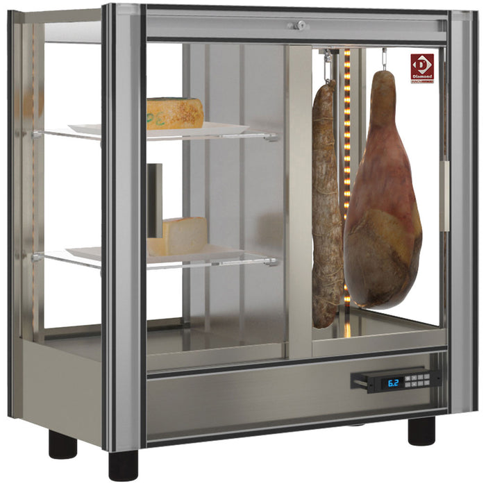 Vitrine réfrigérée charcuterie Lt. 216 - Traversant - Modulable