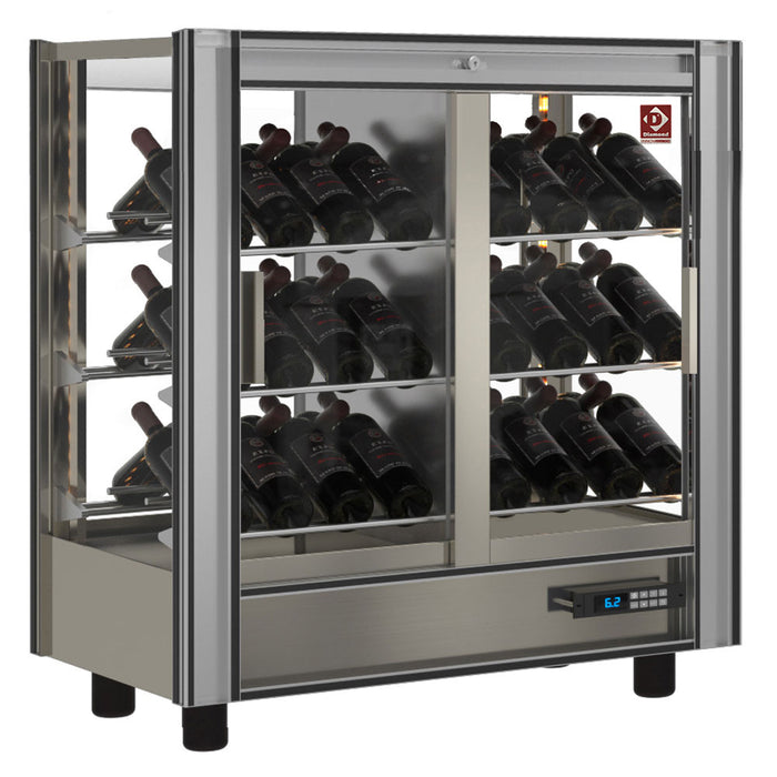 Vitrine réfrigérée à  vins Lt. 216 - Traversante - Modulable