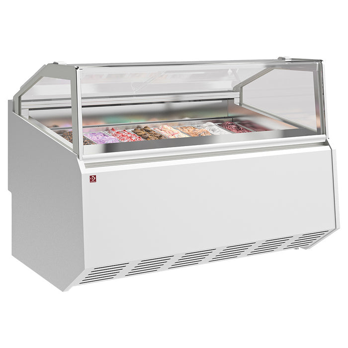 Comptoir à crème glacée 24 bacs inox (360x165)