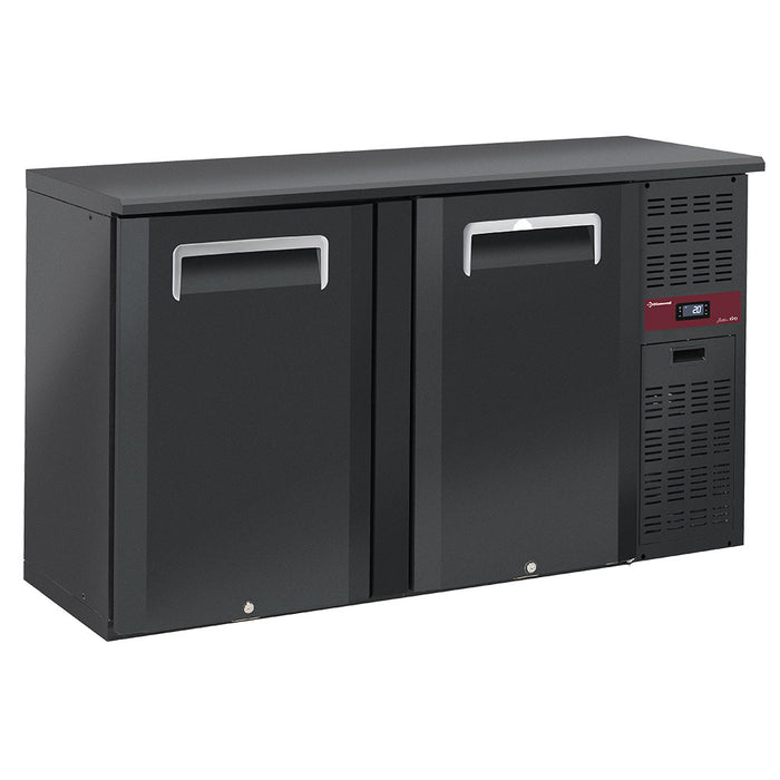 Refroidisseur de bouteilles 2 portes, 320 litres, pieds réglables