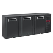 Refroidisseur de bouteilles 3 portes, 500 litres, pieds réglables