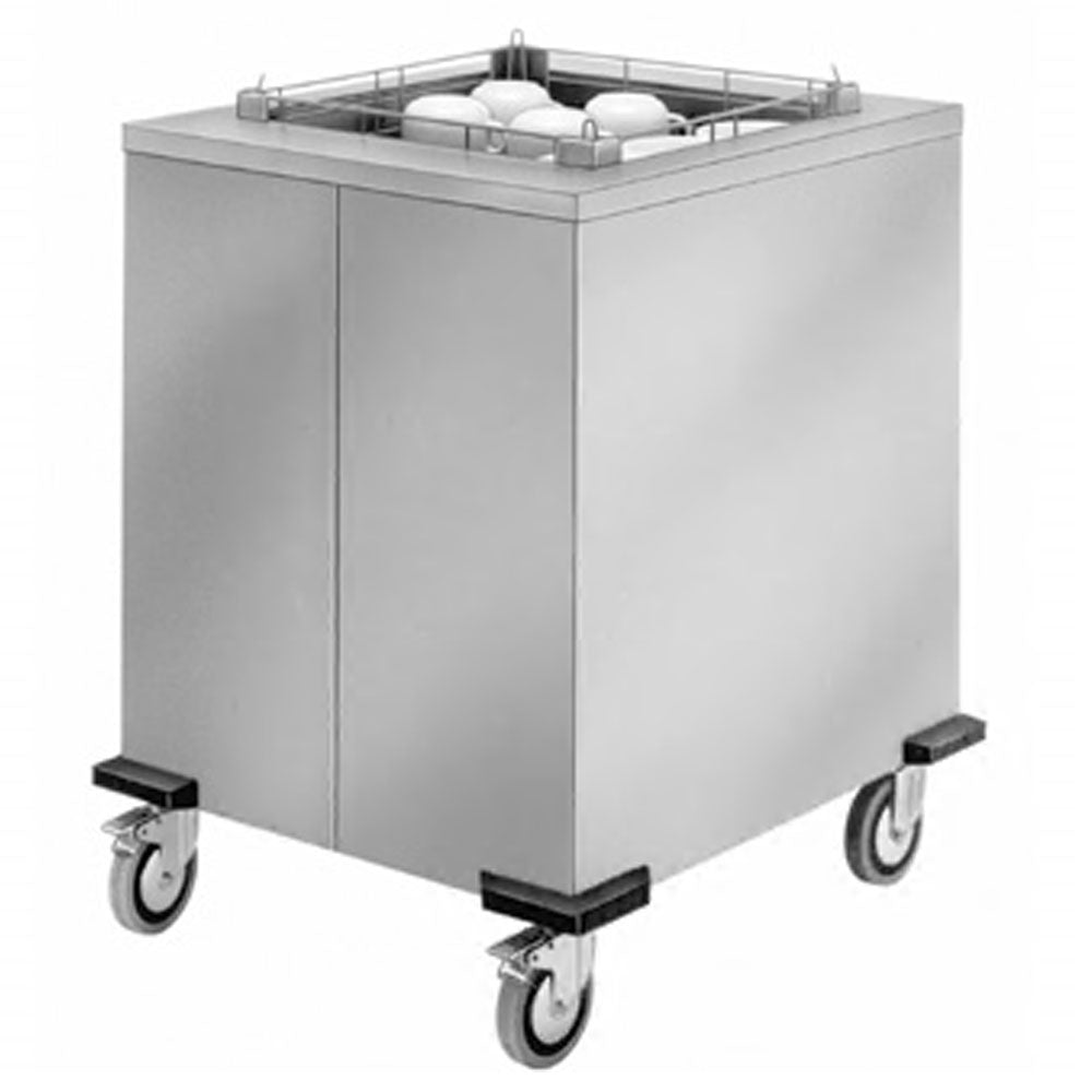 Chariot neutre à ressorts pour paniers 500x500mm
