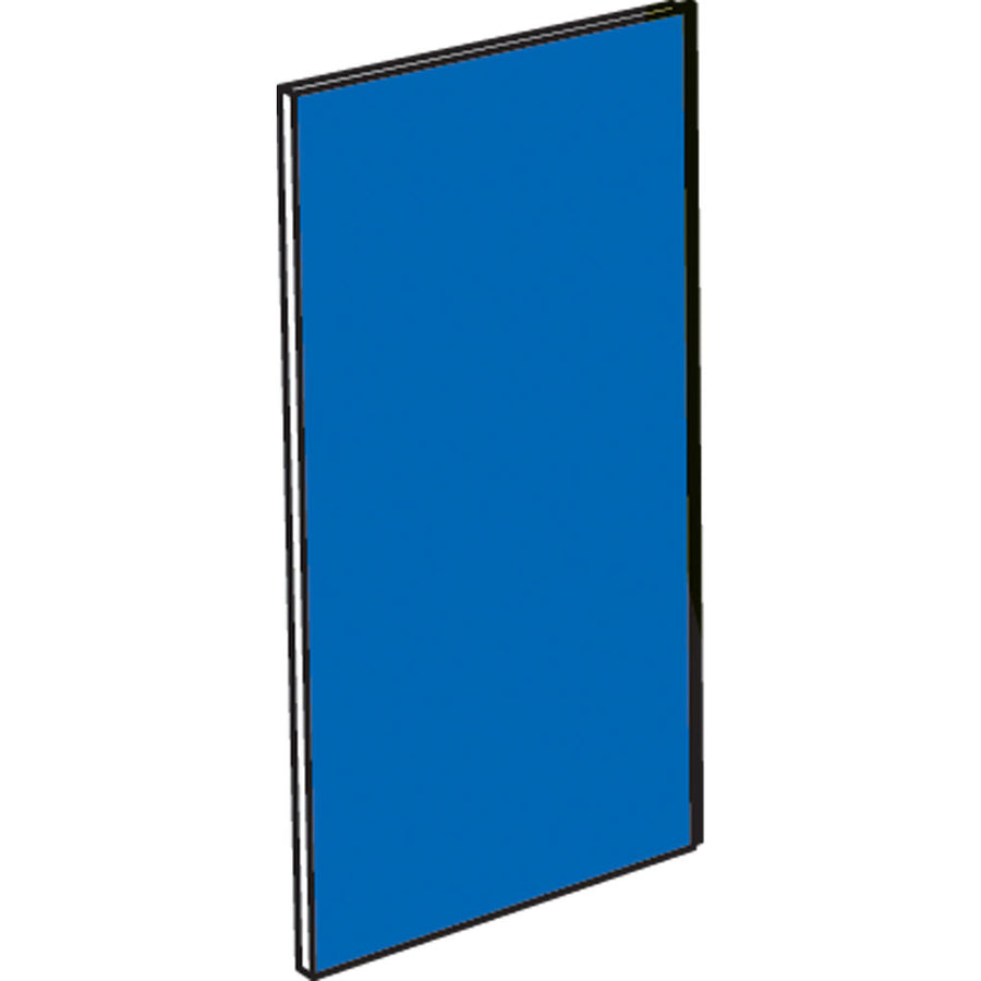 Panneau de décoration bleu angle extérieur 90°