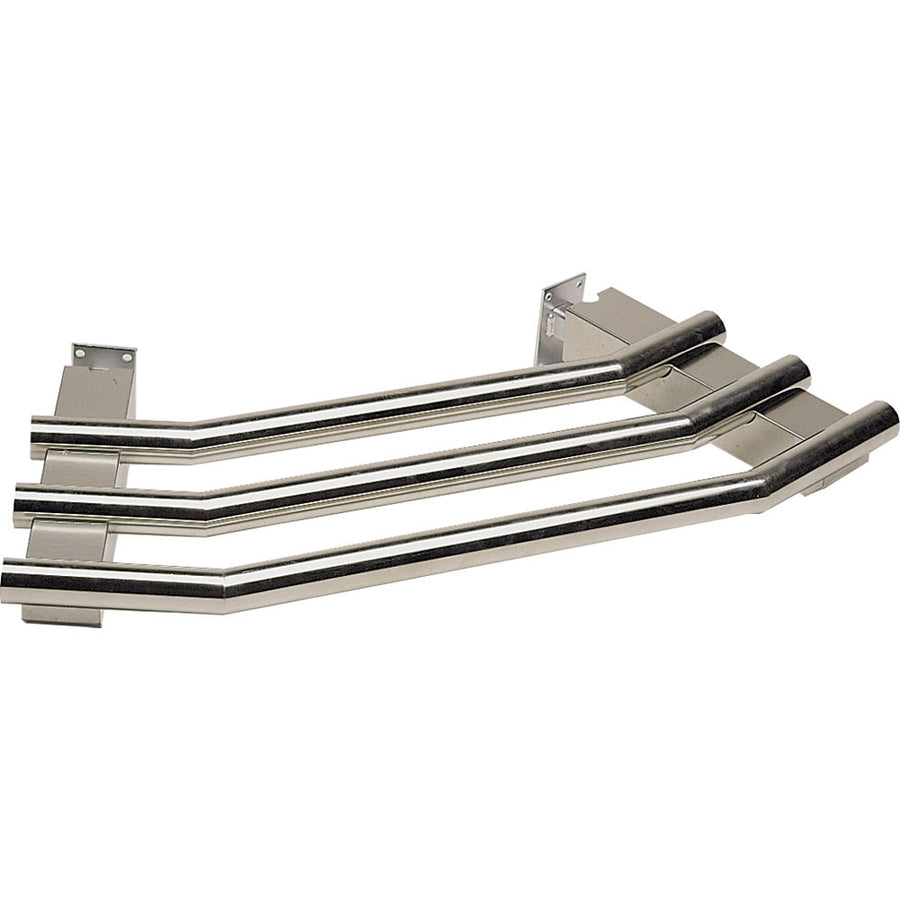Rampe à plateaux tubulaire d'angle 45° (externe S80/AE45)
