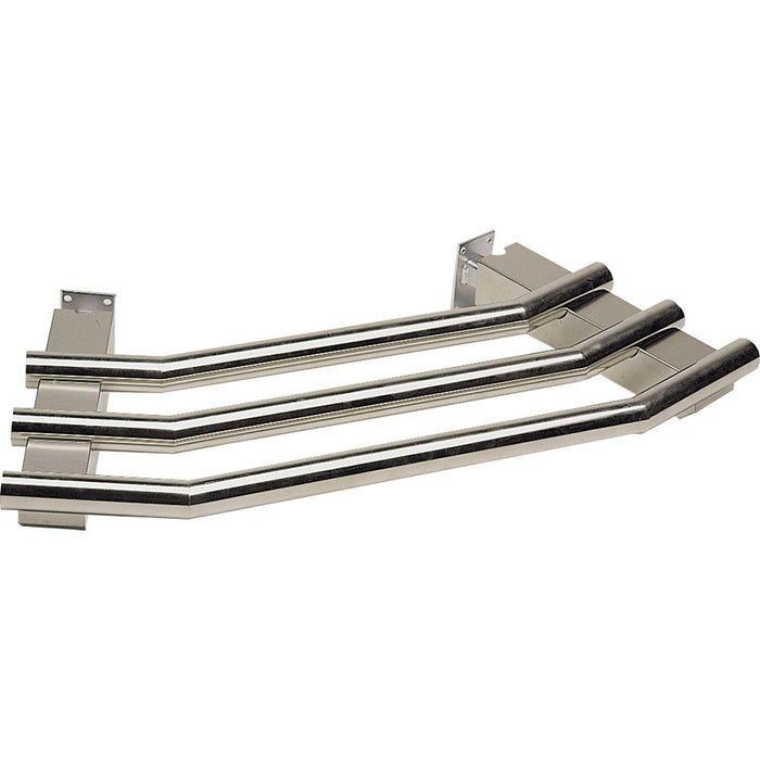 Rampe à plateaux tubulaire d'angle de 45° Diamond, accessoire extérieur pour équipements.