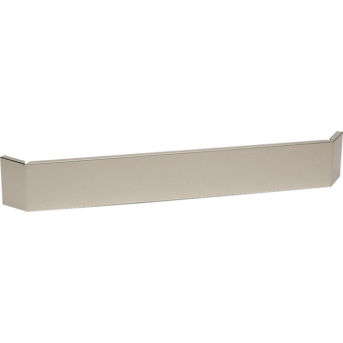 Plinthe frontale inox angle externe