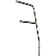 Support étagère double Diamond, accessoire robuste en métal pour rangement pratique et durable dans un espace de stockage.