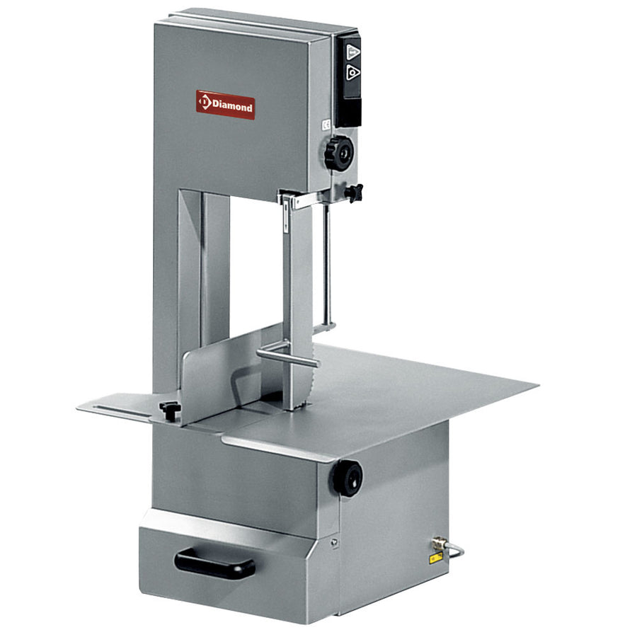 Lame de scie à os en inox Diamond, longueur 2020 mm, vitesse 900 tours/min, pour découpe précise d'os.