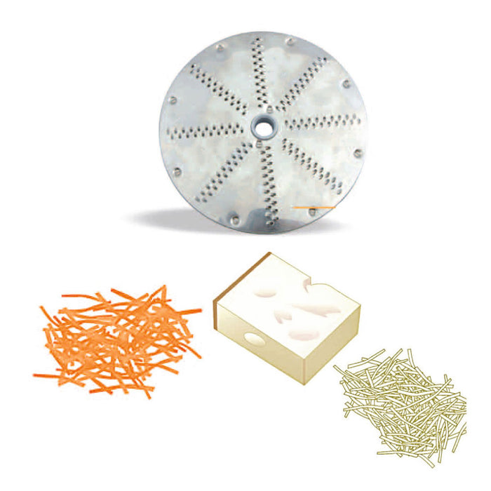 Disque râpe mozzarella/fromage 7 mm